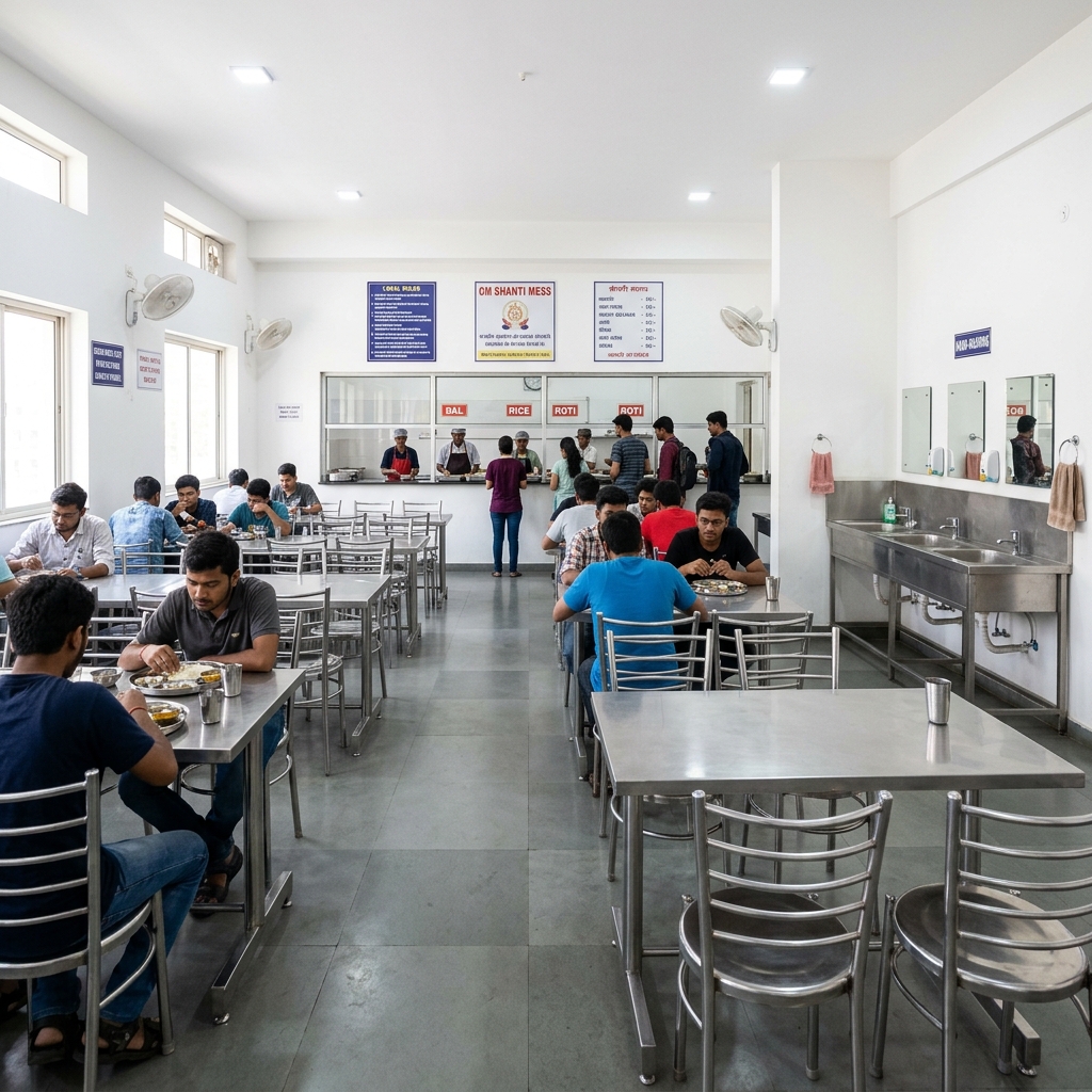 Clean Canteen Dining Hall at MH31